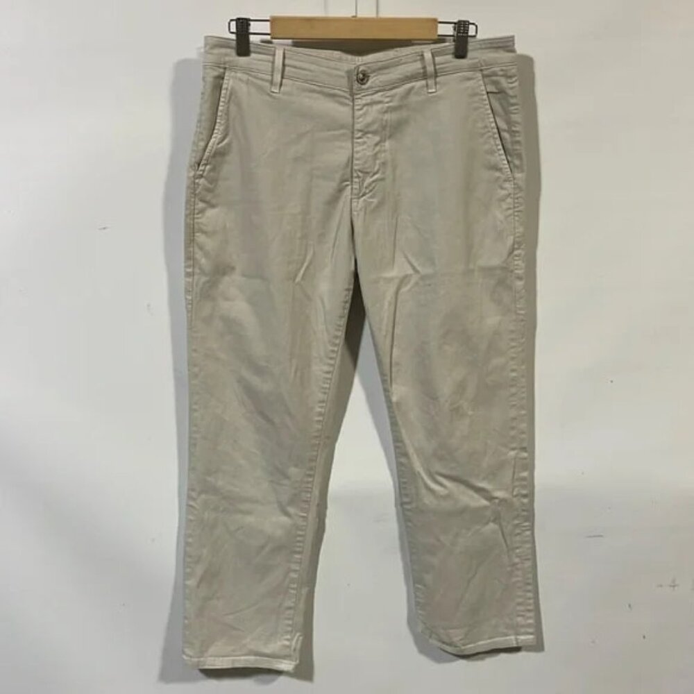 Ag Adriano goldschmied the luxe khaki straight leg pants